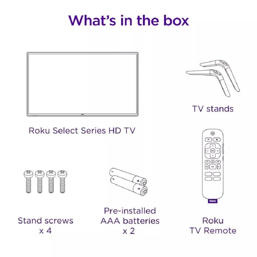 Roku 32R2B5 32 inch HD LED Select Series Smart TV (Renewed) - Image 8