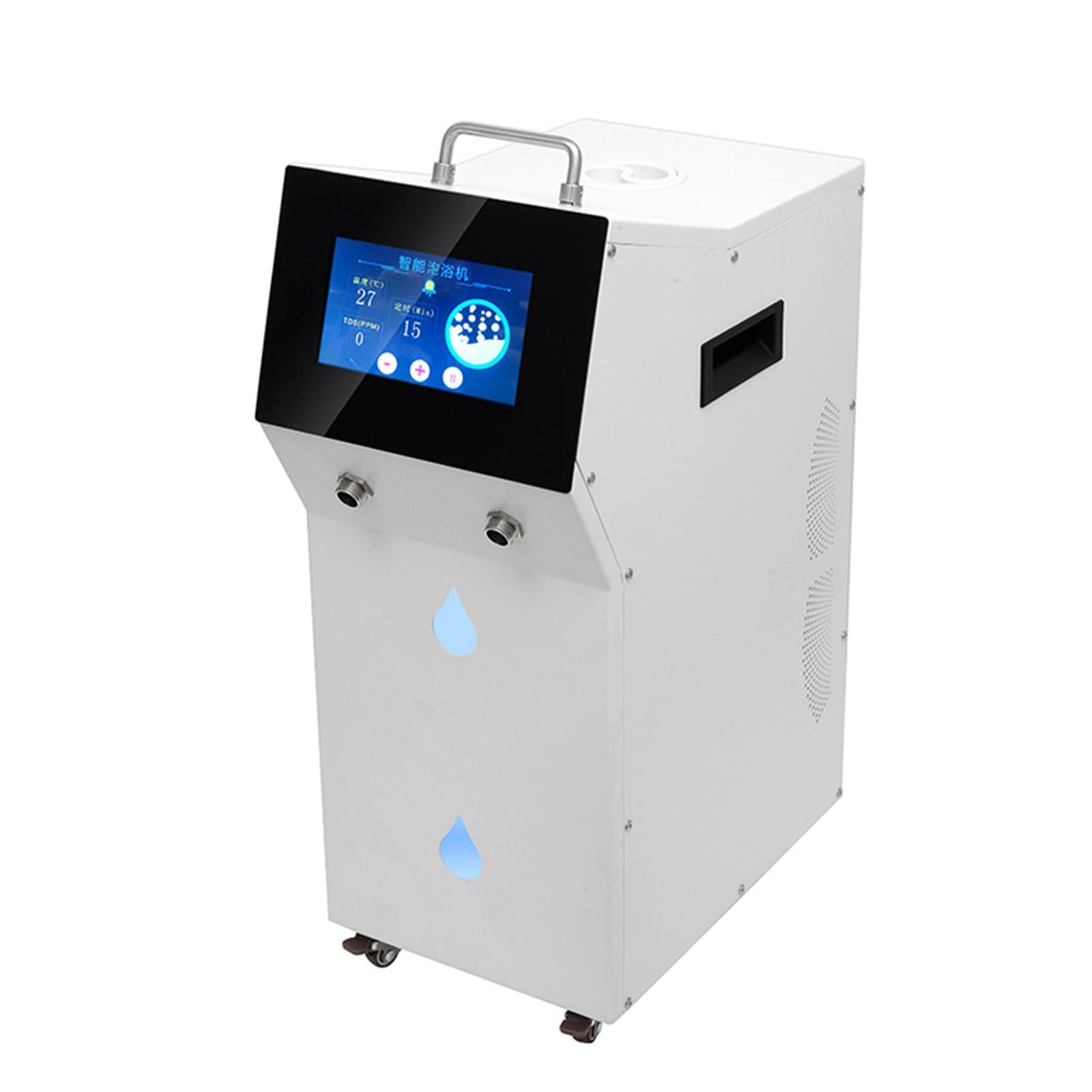 OUOQNUE 5000ML Hydrogen SPA Generator, Household H2 Gas Generator, Molecular Hydrogen Spa Bath, 2000-3000ppb Hydrogen Rich Water Bath Machine, for Skin Health