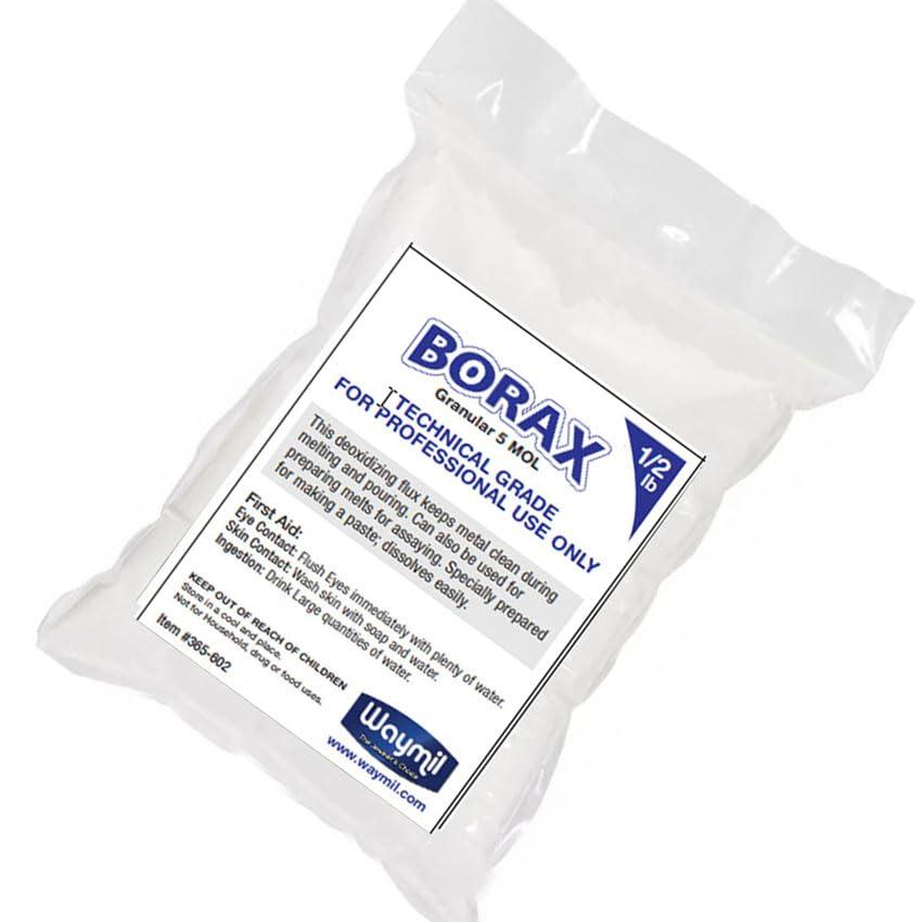 Borax Flux 1/2 Pound Melting Gold Silver Crucible Glaze Jewelry Casting 8oz - Image 4