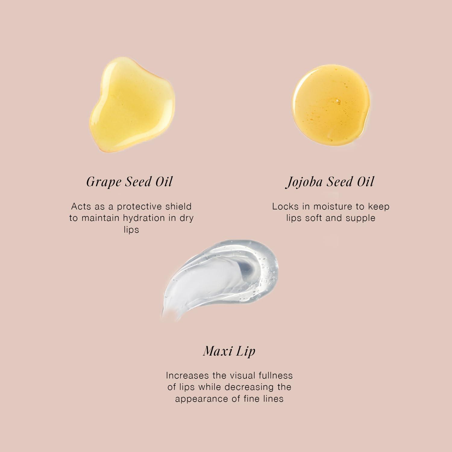 Jouer Essential Vegan Lip Enhancer - Plumping Lip Gloss - Enhancing Lip Conditioner - Moisturize, Plump, & Nourishing Lip Care - Jojoba Seed Oil & Maxi Lip Formula for Moisturizing & Fullness, Vanilla - Image 5