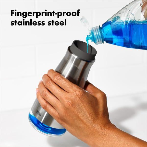 OXO Good Grips Stainless Steel Soap Dispenser - Image 5