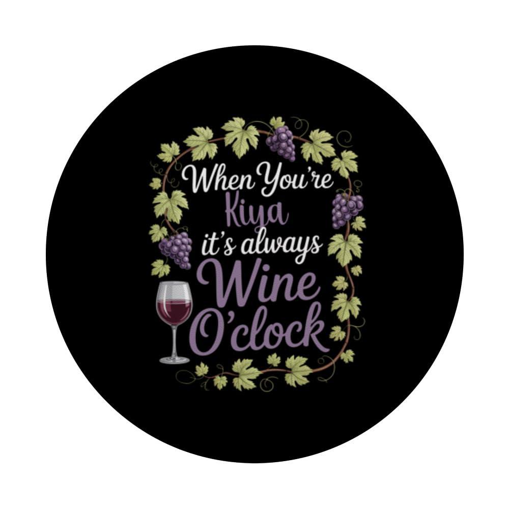 KIYA Personalized Women's Gift Custom KIYA PopSockets Adhesive PopGrip - Image 3