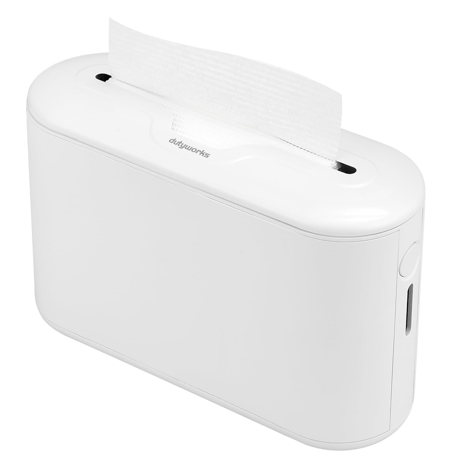 Multifold Paper Towel Dispenser Countertop, Commercial Hand Towel Dispenser for Bathroom Kitchen Home, Trifold/C Fold/Z Fold Napkin Dispenser, Abs Plastic - Non-Slip, White