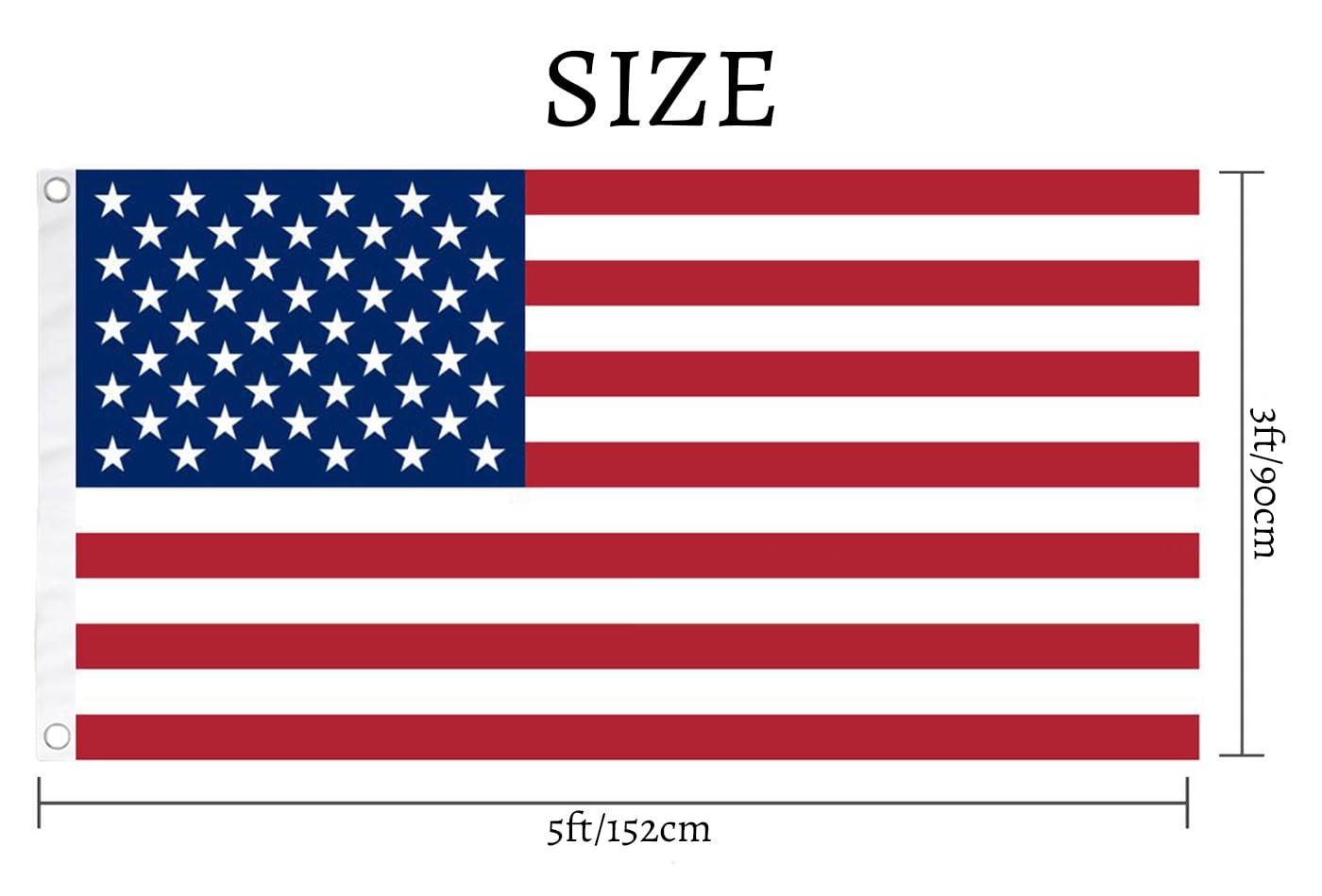 Custom Flag 3X5 Ft Personalized American Wall Flag Add Your Own Text/Logo/Photo Double Sided Funny Tapestry Customized For Bedroom Decoration Garden Yard Outdoors (Classical) - Image 3