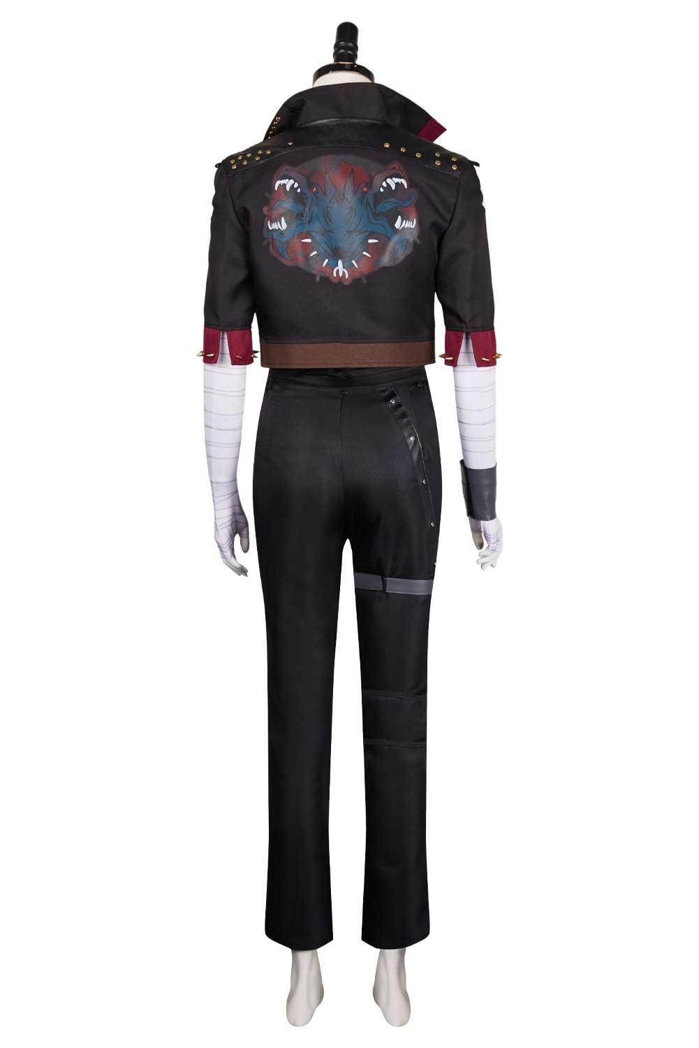 Vasojot Vi Cosplay Jacket Coat Suit Costume Adult Women Halloween Cosplay The Piltover Enforcer Vi Outfits - Image 2