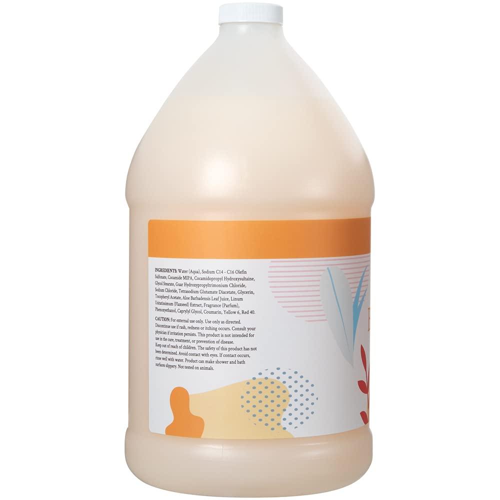 Ginger Lily Farms Botanicals Nourishing Body Wash, Coco Mango, 100% Vegan & Cruelty-Free, Coconut Mango Scent, 1 Gallon (128 fl oz) Refill - Image 3