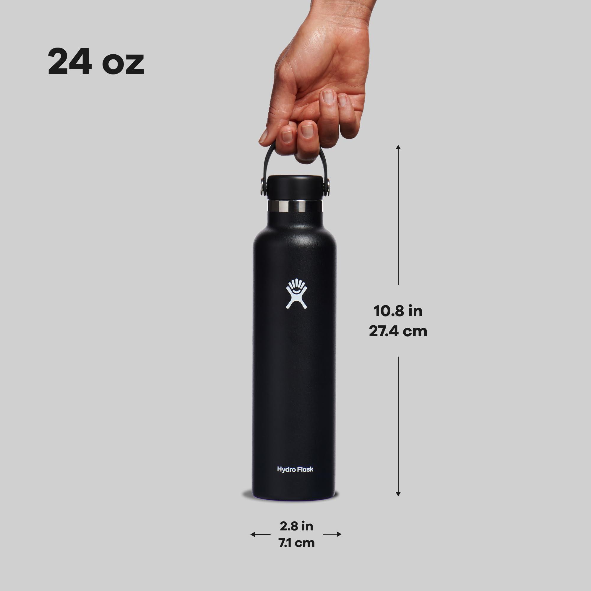 Hydro Flask Stainless Steel Standard Mouth Water Bottle with Flex Cap and Double-Wall Vacuum Insulation - Image 6