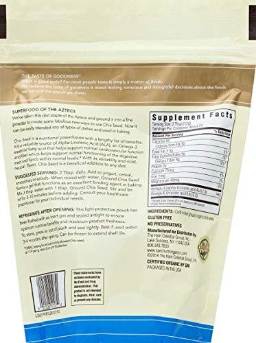 Spectrum Essentials Organic Ground Chia Seed, 10 oz - Image 2