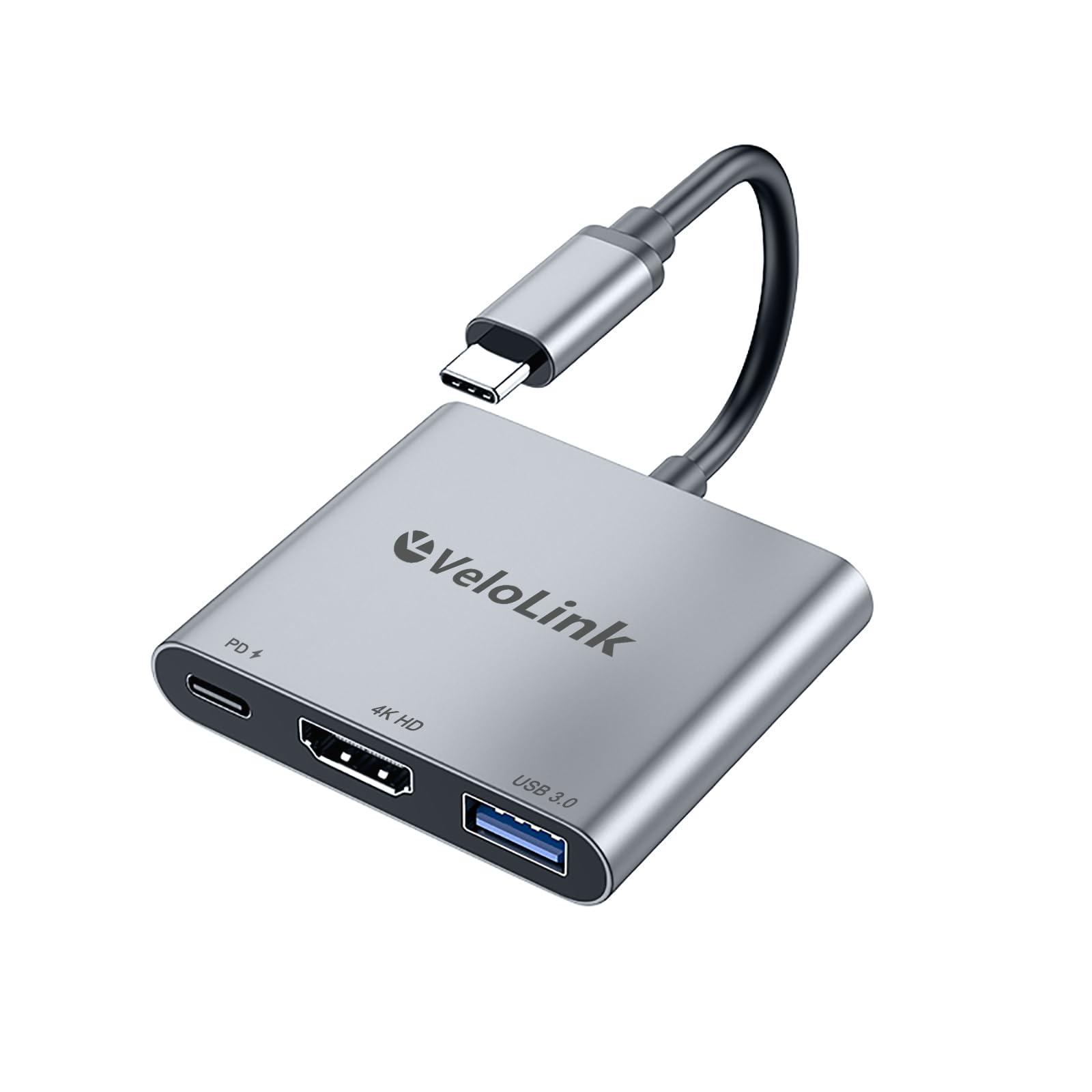 usbc to hdmi Adapter,hdmi to USB c with 100W PD & USB 3.0,4K HDMI to Typec Adapter, USB C Hub Multiport AV Converter Compatible with MacBook,Laptops, iPhone,PC, Nintendo Switch,steam Deck, rog Ally
