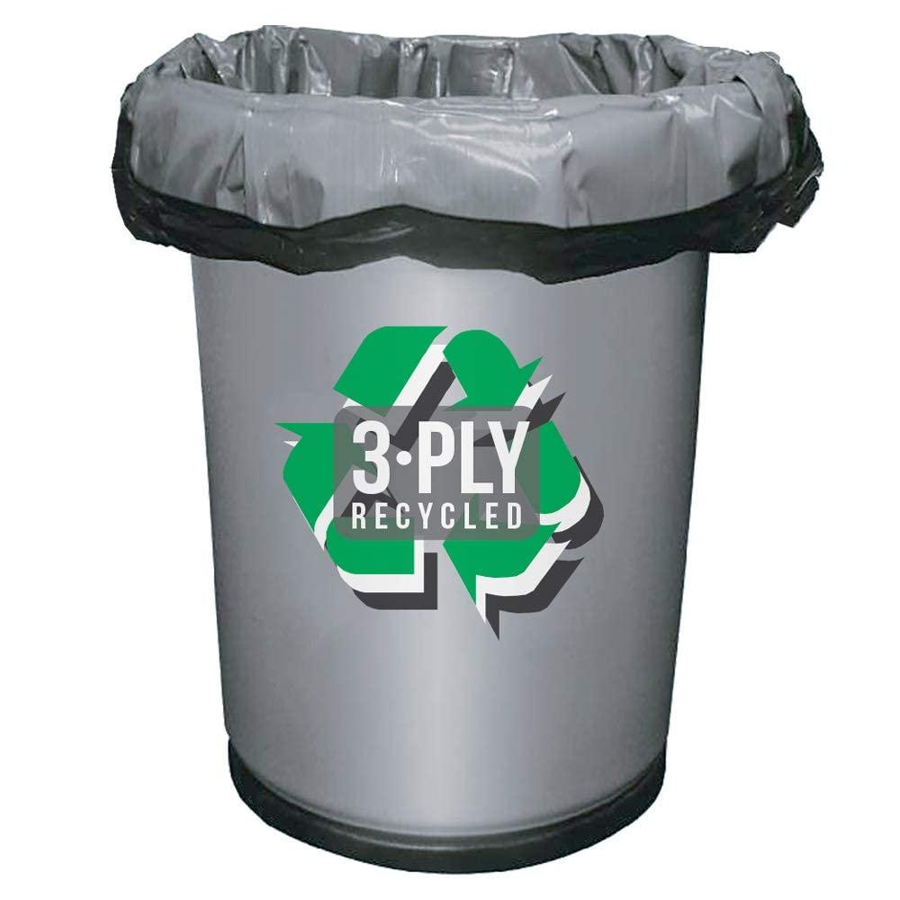 Aluf Plastics 55-60 Gallon Trash Bags - 1.5 MIL (eq) Black Heavy Duty Trash Can Liners - 38" x 58" - Pack of 100 - For Contractor, Industrial, Commercial, & Outdoor - Image 4