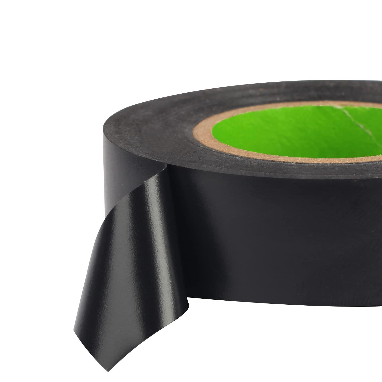 FRICHOM Electrical Tape 10 Rolls Professional Electric Tape Waterproof or Black Tape and Wire Tape 0.71 in Wide, 60 ft Long, 5 mil Thick for All Weather Under 600V - Image 3