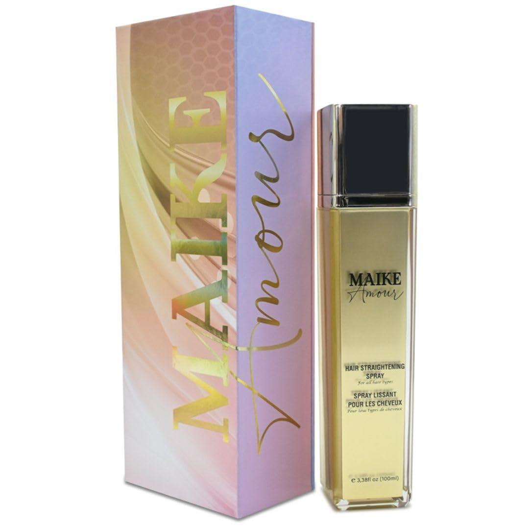 MAIKE AMOUR GRO - Hair Spray Straightening | Wow Hair Products for Women | Heat Protection Spray for Hair | Frizz Control & Hair Growth Oil with maximum shine | Hair Gloss - 100 ml. - Image 1