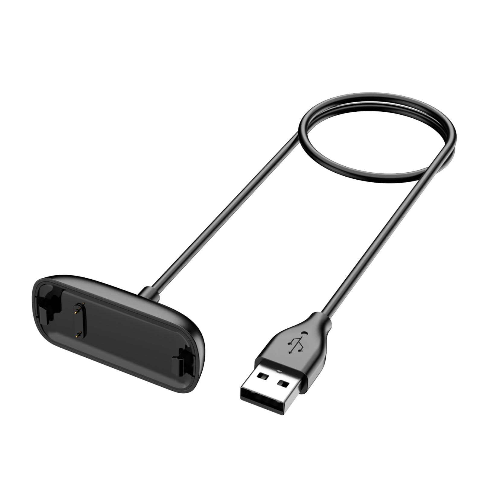 Charger Cable for Fitbit Inspire 3, Replacement USB Charging Cradle Dock Stand Cable for Inspire 3 Fitness Tracker (3.3 ft)