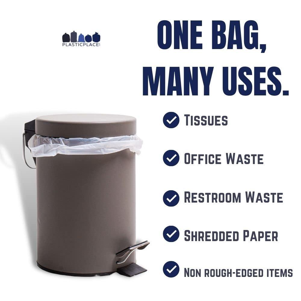 Plasticplace 12-16 Gallon Recycling Trash Bags,200 Count (Pack of 1) - Image 4