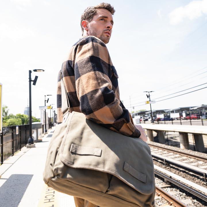 Rothco Classic Canvas Messenger Bag - Image 2