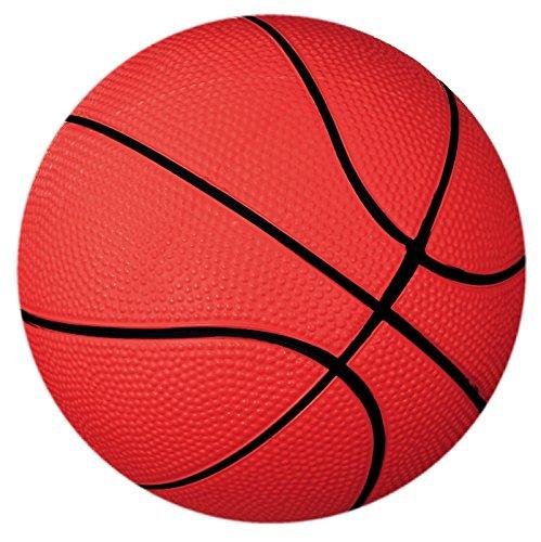 AppleRound Pack of 4 Toy Sports Balls with 1 Pump for Toddlers and Kids: 5-Inch Basketball, 5-Inch Soccer Ball, 5-Inch Playground Ball, 6.5-Inch Football (Mixed Bundle) - Image 3