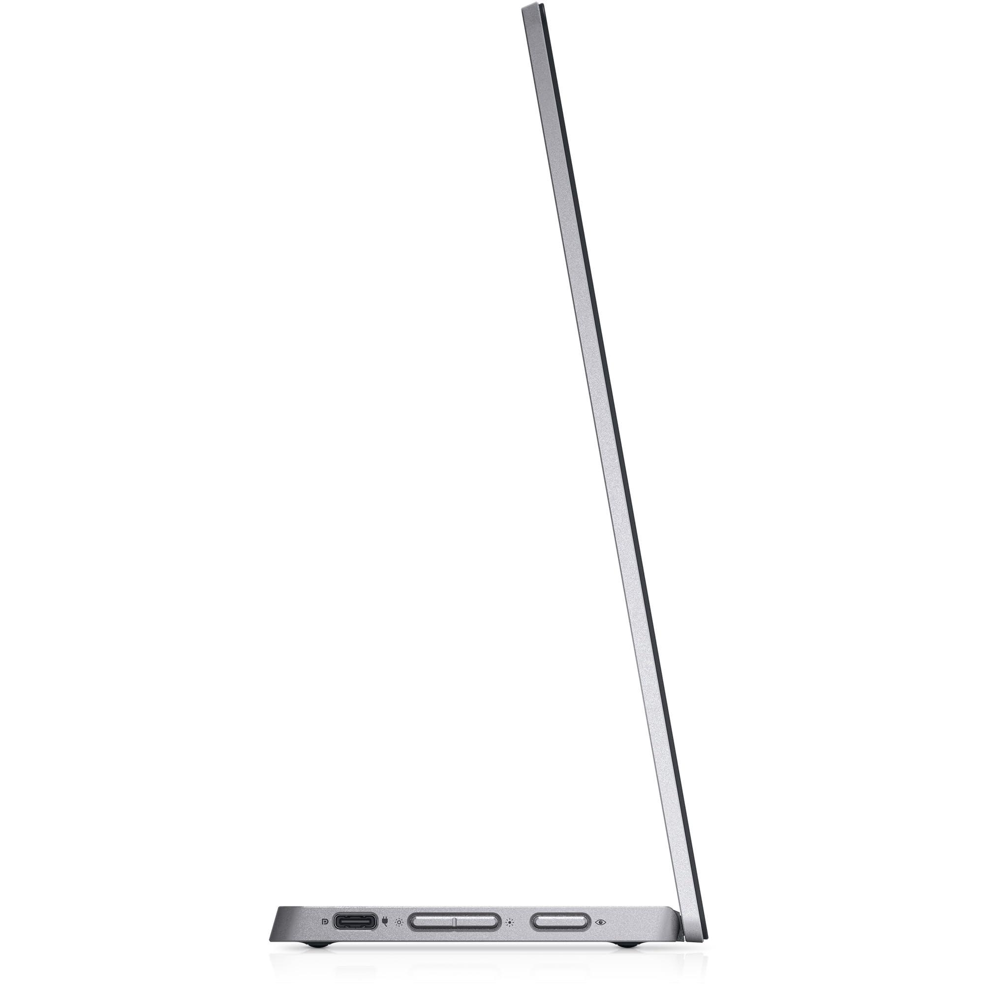 Dell 14 Portable Monitor - P1424H - 14-inch Full HD (1080p) 1920 x 1080, IPS Panel, USB-C connectivity, Comfortview, 3-Year Advanced Exchange Service - Silver - Image 3