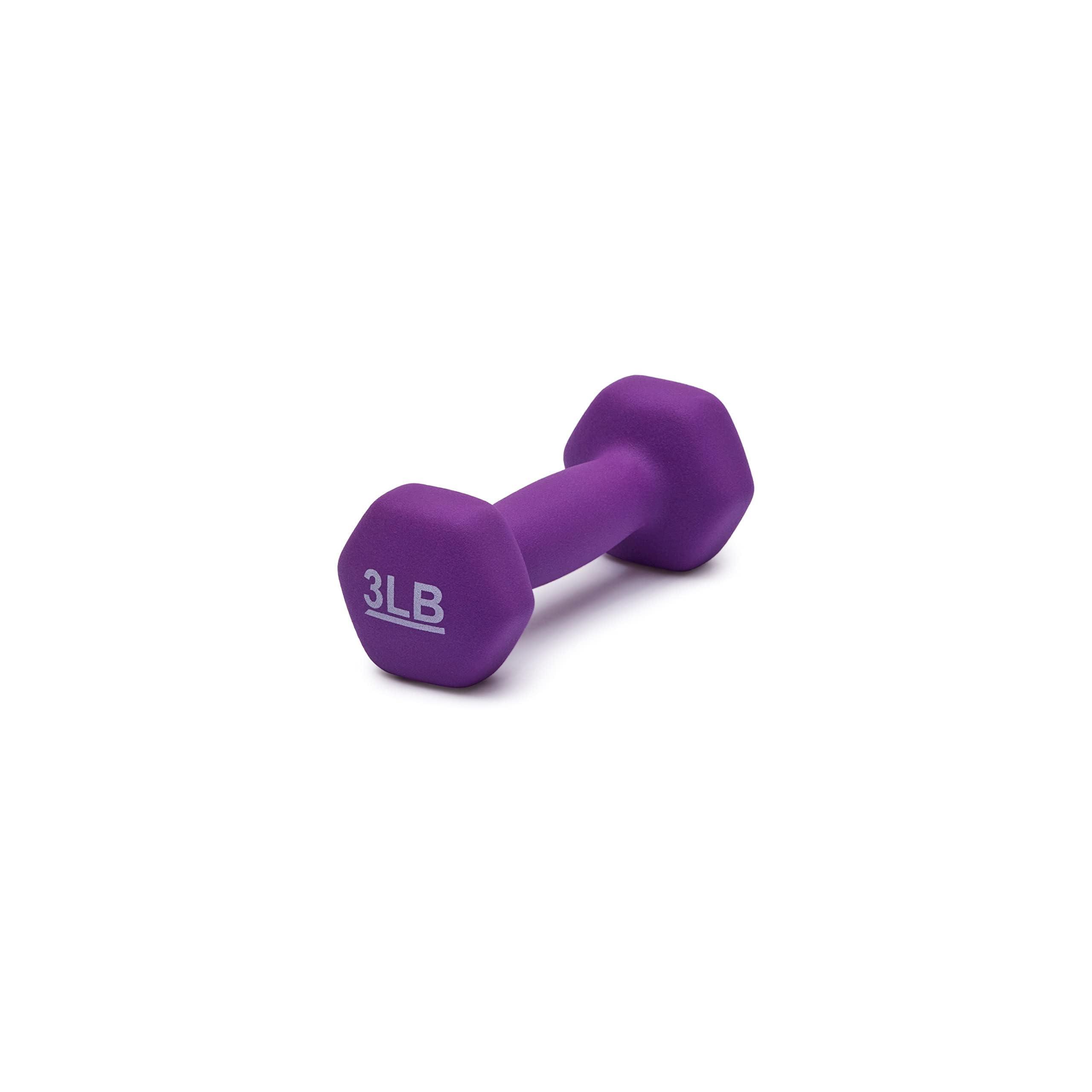 Amazon Basics Neoprene Dumbbell Hand Weights for Exercise and Muscle Toning - Image 2