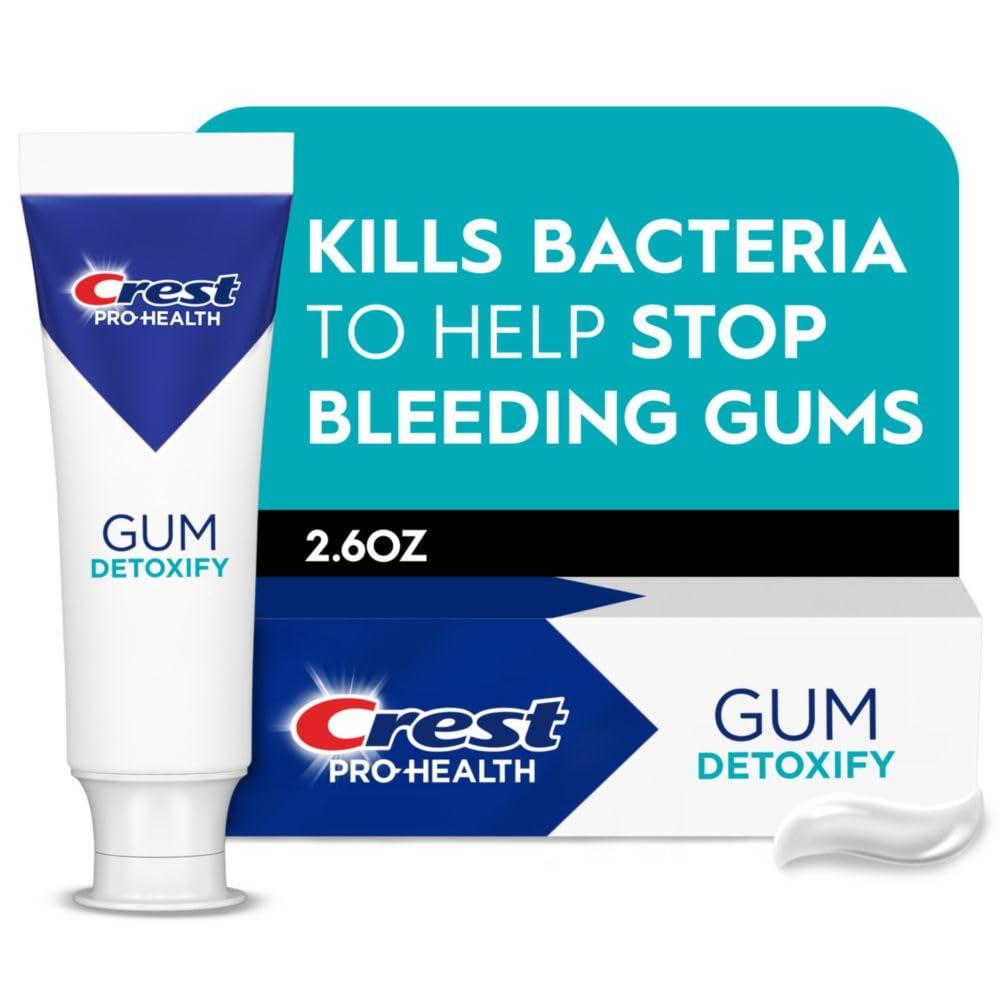 Crest Pro-Health Gum Detoxify Deep Clean Toothpaste 2.6 oz - Anticavity, Antibacterial Flouride Toothpaste, Clinically Proven, Gum and Enamel Protection, Plaque Control - Image 7
