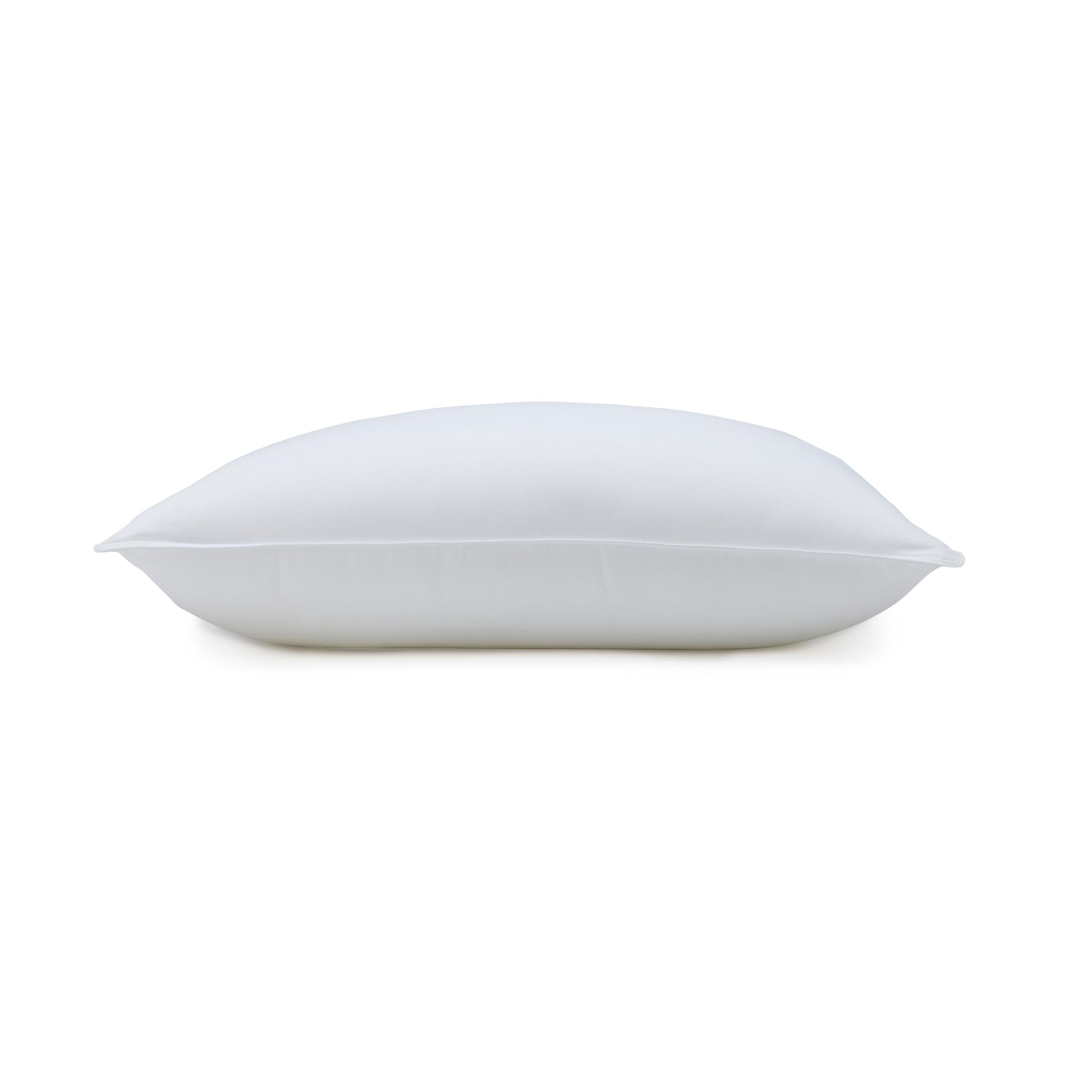 Amazon Basics Down Alternative Pillow for Back Side Sleepers, Medium Density, Standard Size, 26" x 20", 2-Pack, White - Image 3