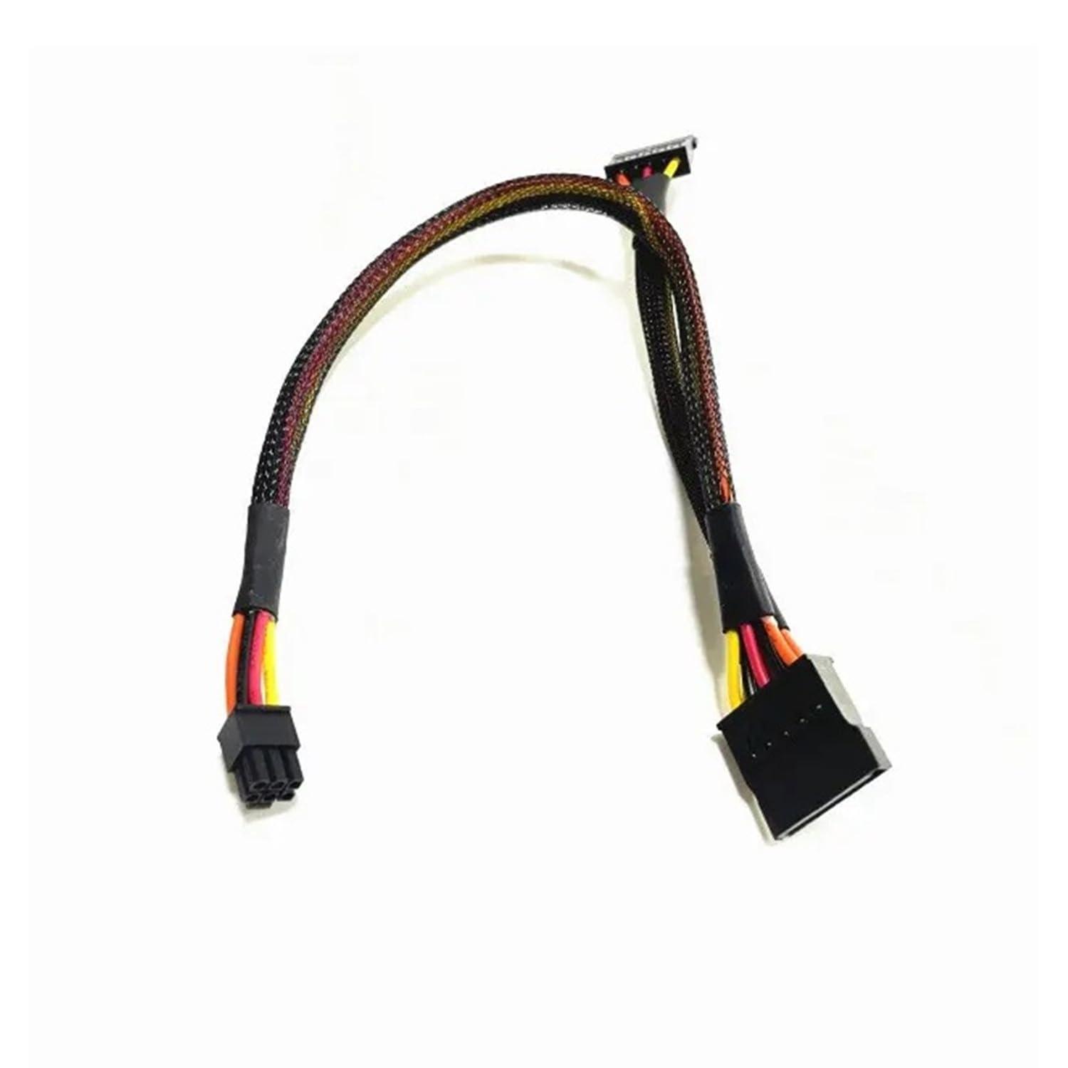 ALINNA SATA 15 Pin x2 to Mini 6 Pin ATX Cord Compatible with Dell Inspiron 3653 3650 HDD SATA Power Cable 12inch/30cm - Image 9