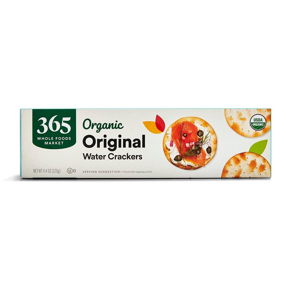 365 by Whole Foods Market, Organic Original Water Crackers, 4.4 Ounce