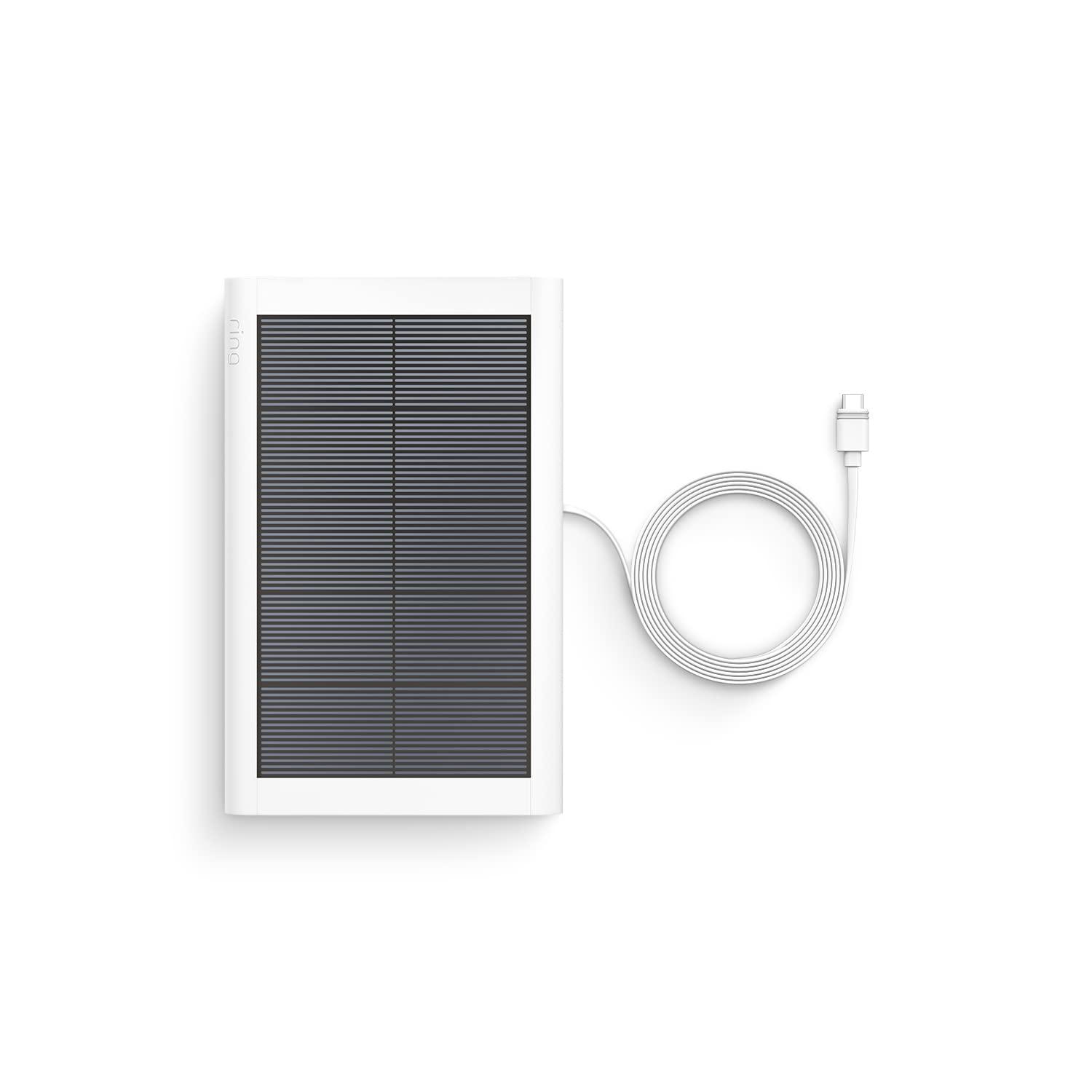 Ring Small Solar Panel, 1.9W for Outdoor Cam Plus, Outdoor Cam (Stick Up Cam), Stick Up Cam Pro, Spotlight Cam Plus, Spotlight Cam Pro - White - Image 3