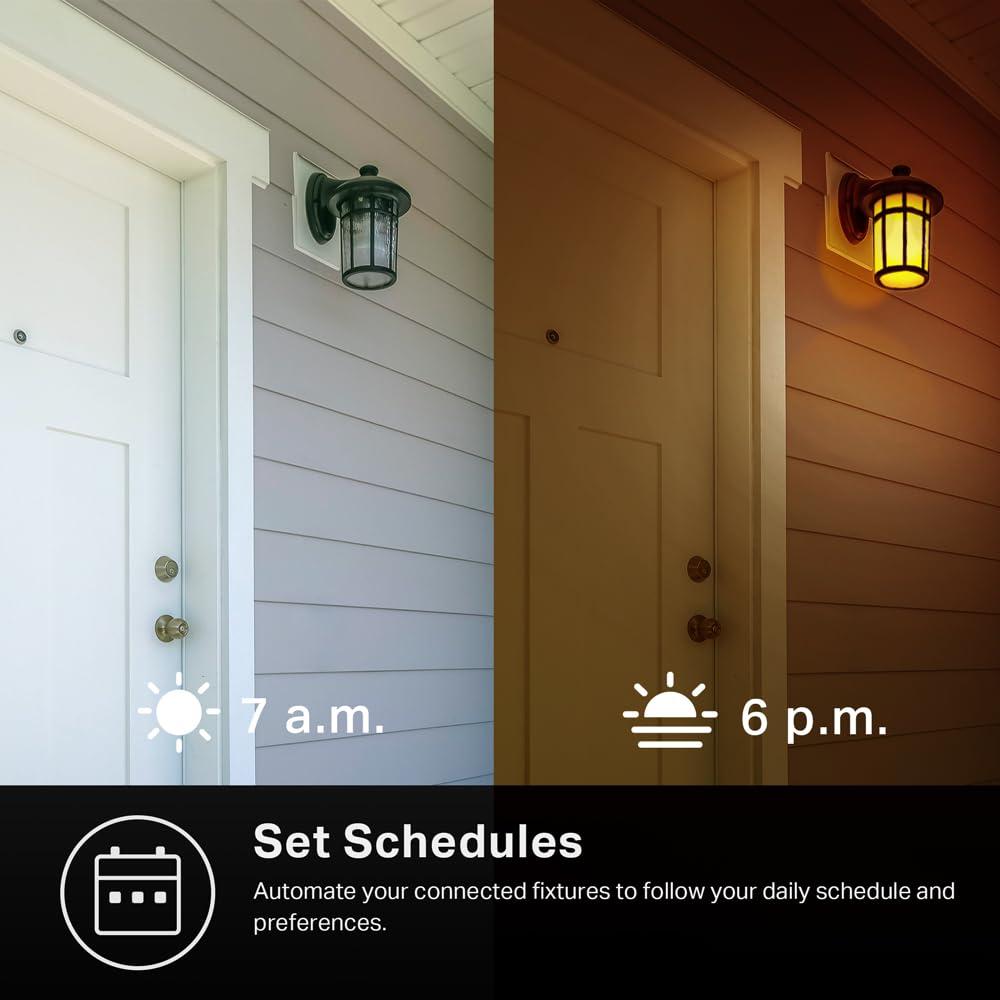 Kasa Smart Switch 2-Gang HS200-2, Single Pole,Neutral Wire Required, 2.4GHz Wi-Fi Light Switch Compatible with Alexa and Google Home, UL Certified, No Hub Required, White - Image 5