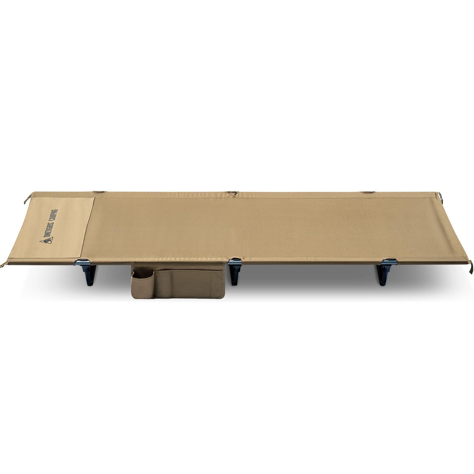 OneTigris SUPRAGRIS Camping Cot, Support Up to 400lbs, Lightweight Comfortable Folding Bed for Camping, Hiking, Backpacking, Travel, Car Trips, Office Nap - Image 6