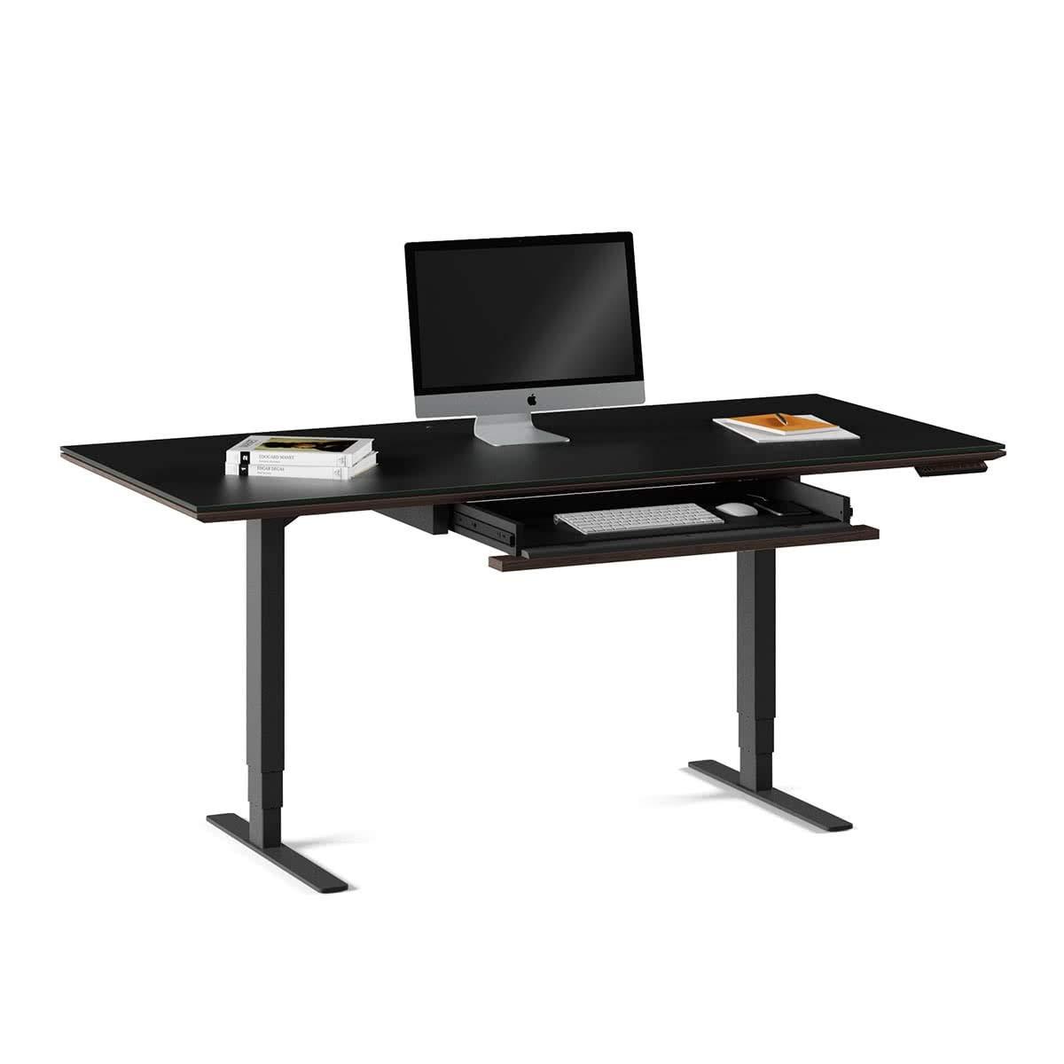 BDI Furniture Sequel 20 6159 Keyboard Storage Drawer for use with Sequel Standing Desk 6151 and 6152, Charcoal Stained Ash - Image 4