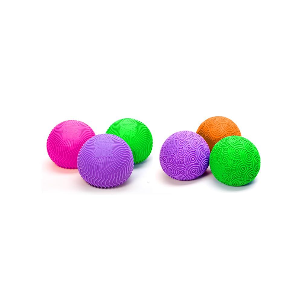 Schylling: Ripples Super NeeDoh - Surprise Style! (1) 4.25" Toy in Assorted Neon Colors & Textures, Doh-Filled, Stress Reliever, Squish-Squeeze-Pull - Image 4