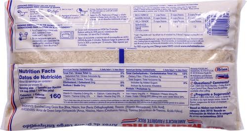 Mahatma Extra-Long-Grain Rice 5-Pound Rice Bag, Gluten-Free and Non-GMO White Bulk bag, 1 Bag of - Image 3