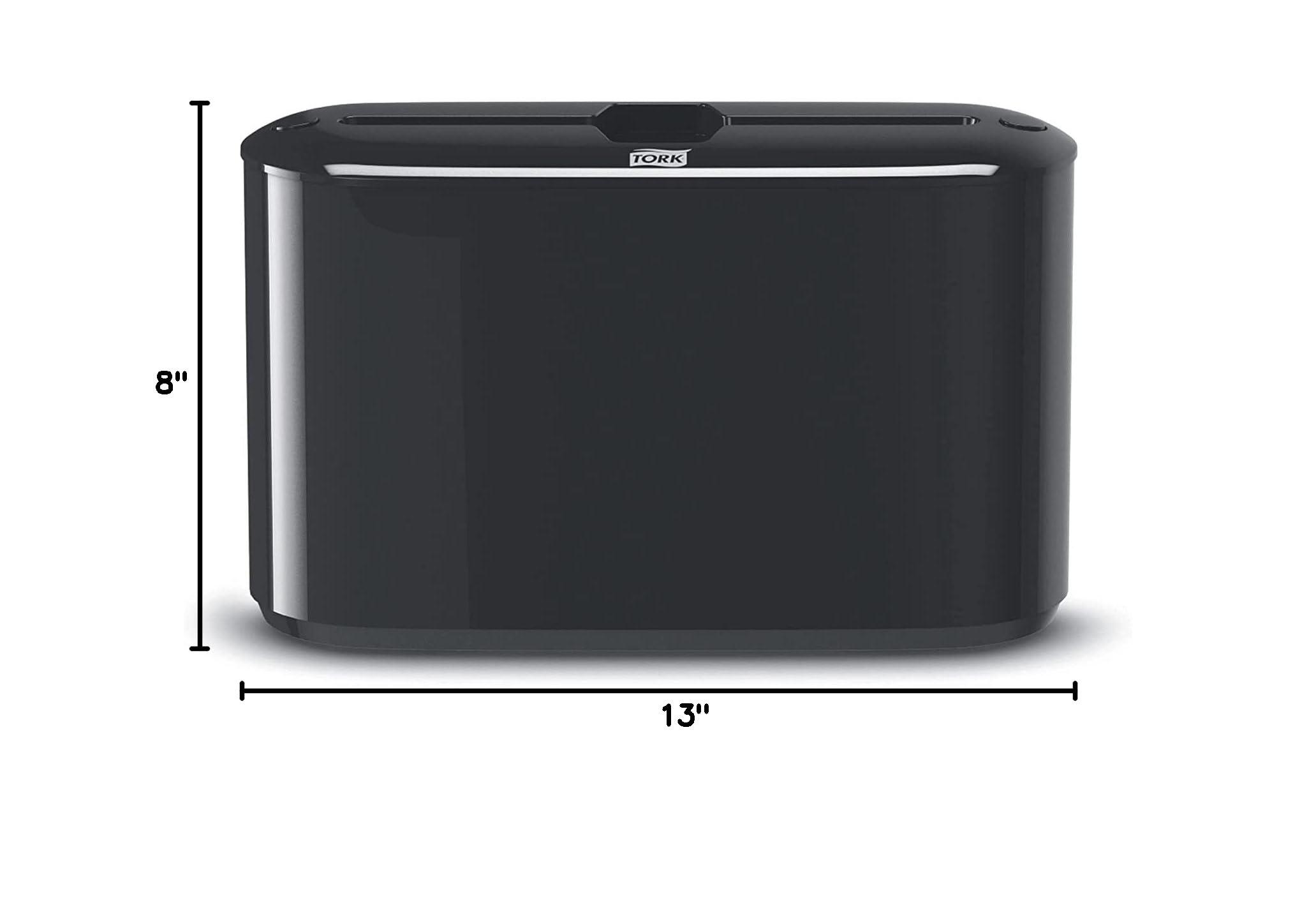 Tork Xpress Paper Towel Dispenser, Black, Single-Dispensing, Compatible with H2 Refills, Space-Saving Design (302028) - Image 9