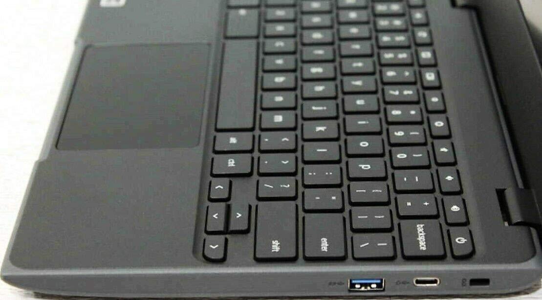 Lenovo 11.6in Chromebook, Intel Celeron N3350 Processor, 4GB RAM, 32GB eMMC SSD, WiFi, Bluetooth, Chrome OS (Renewed) - Image 5