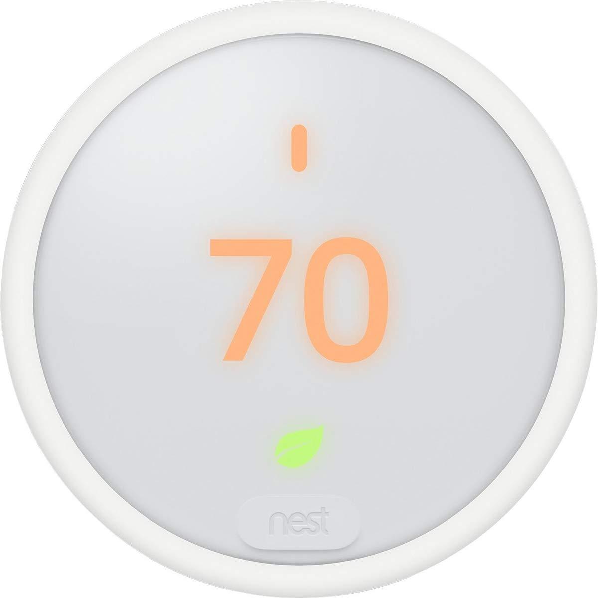 Google Nest Thermostat E - Programmable Smart Thermostat for Home T4000ES - 3rd Generation Nest Thermostat (Frosted White)- Compatible with Alexa - Image 3