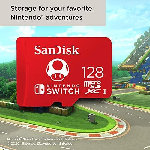 SanDisk 128GB microSDXC Card, Licensed for Nintendo-Switch - Made for Nintendo Switch 1, OLED, and Lite - SDSQXAO-128G-GNCZN - Image 4