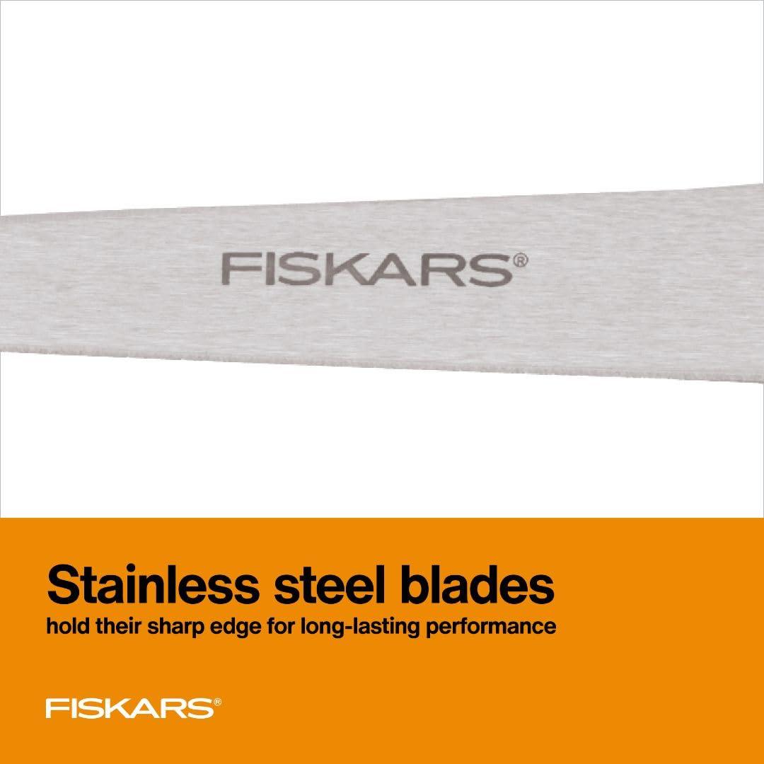 Fiskars All Purpose Scissors, High Performance Cutting, Stainless Steel Blades, Ergonomic and Comfort Handles, Perfect for Arts and Crafts and the Office, Scissors for Office - Image 3