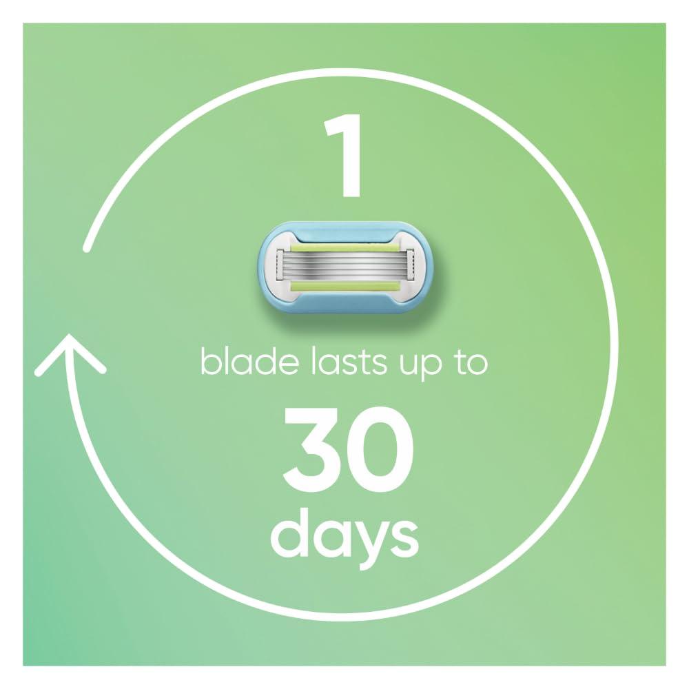 Gillette Venus Extra Smooth Womens Razor Blade Refills, 6 Count, Designed for a Close, Smooth Shave - Image 5