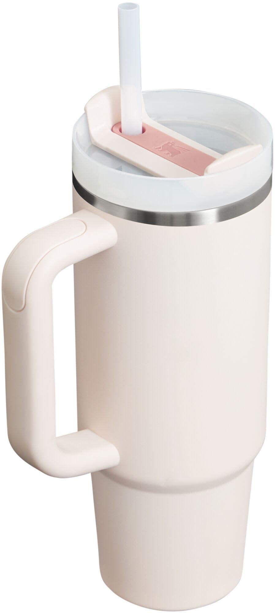 Stanley Quencher H2.0 Tumbler with Handle and Straw 30 oz | Flowstate 3-Position Lid | Cup Holder Compatible for Travel | Insulated Stainless Steel Cup | BPA-Free | Rose Quartz 2.0 - Image 3