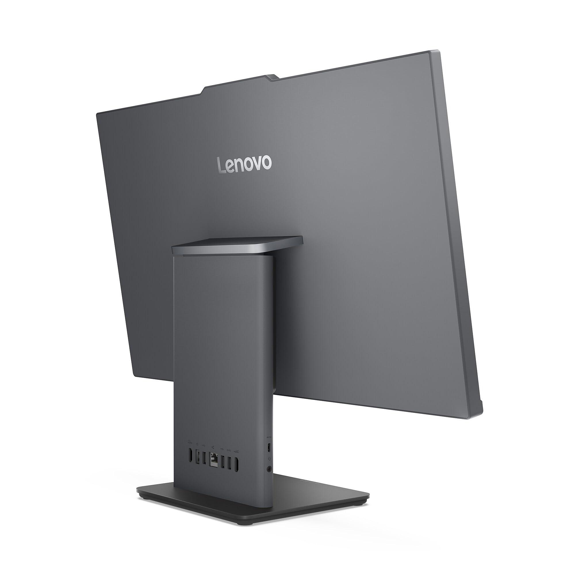 Lenovo ThinkCentre All-in-One Desktop Computer, 24" FHD IPS Display, 5-core Intel U300 Processor, 16GB DDR5, 256GB SSD, Wi-Fi 6, USB-C, HDMI in&Out, Wired KB&Mouse, Windows 11 Pro - Image 4