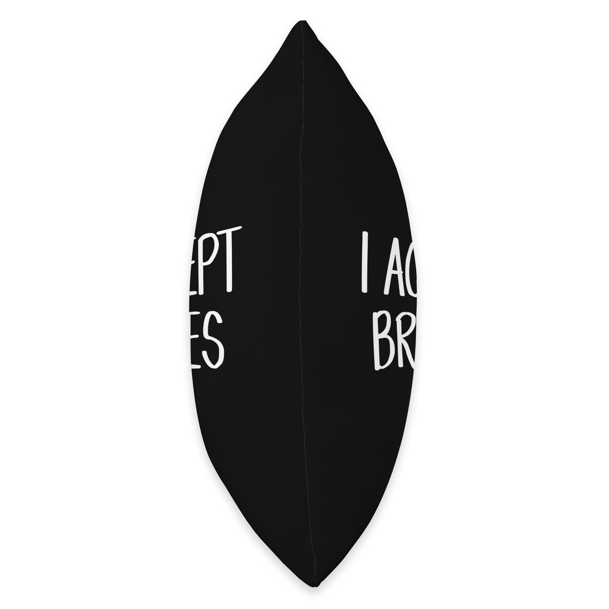 I Accept Bribes Throw Pillow - Image 2