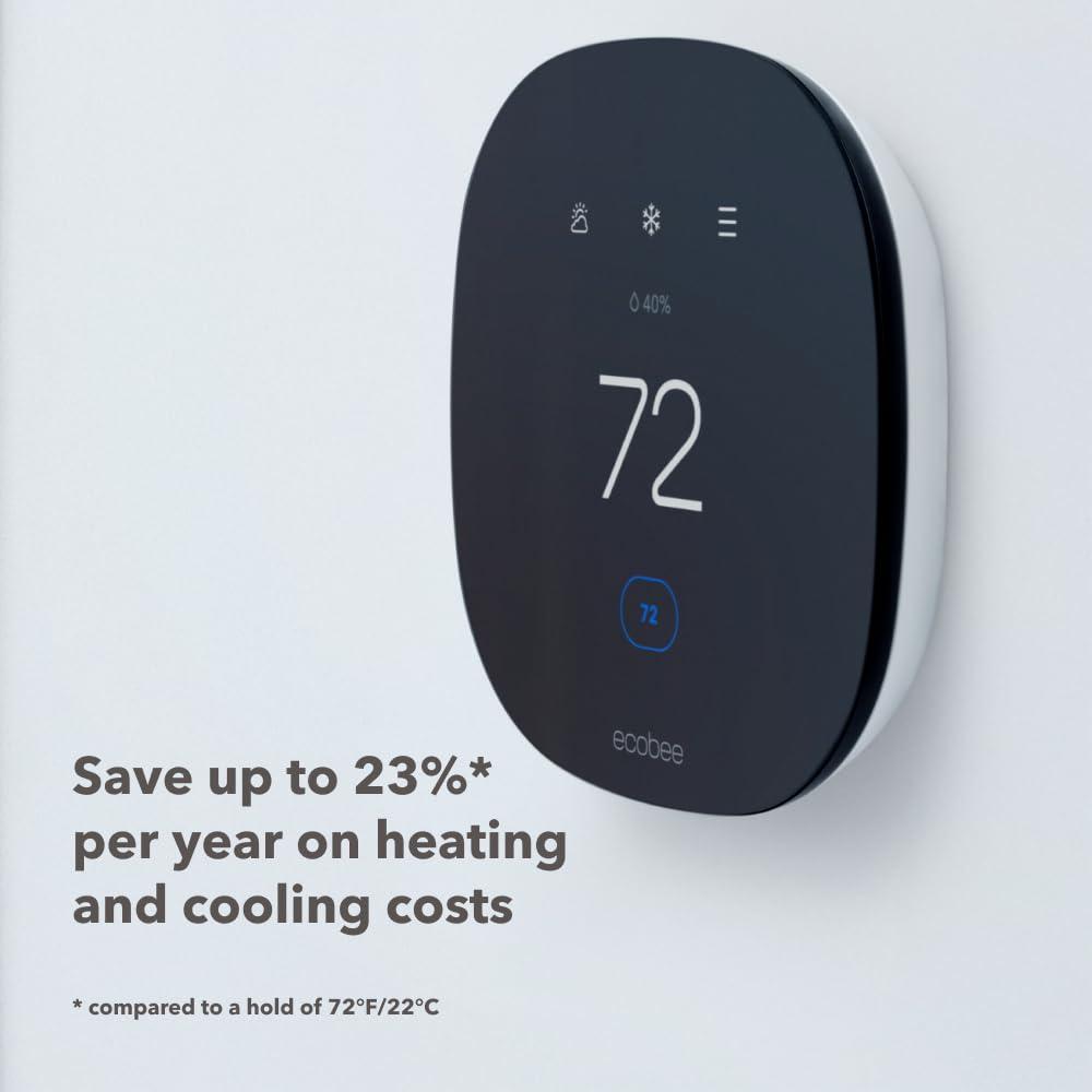 ecobee3 Lite Smart Thermostat with Whole Home Sensors Bundle (ecobee3 Lite Programmable WiFi Smart Thermostat, SmartSensor 1 Pack, SmartSensor for Doors & Windows 1 Pack) - Smart Home - Image 4