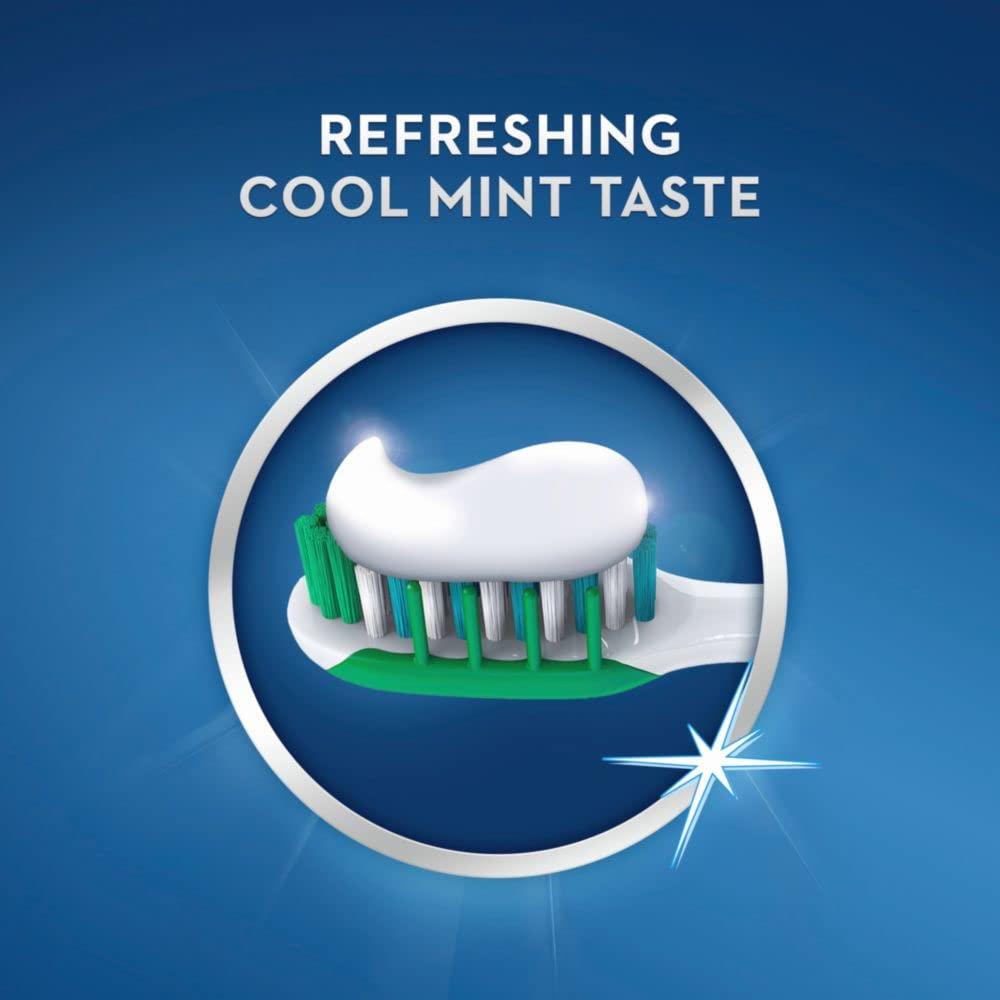 Crest Tartar Protection Whitening Cool Mint Flavor Toothpaste 8.2 Oz (Pack of 4) - Image 4
