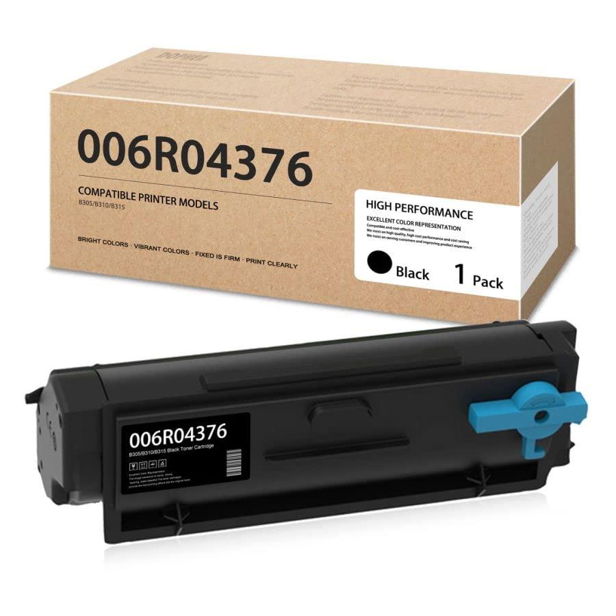 B310 Black Toner Cartridge (1-Pack) - 006R04376 Toner Cartridge Replacement for Xerox B305 B310 B315 Printer