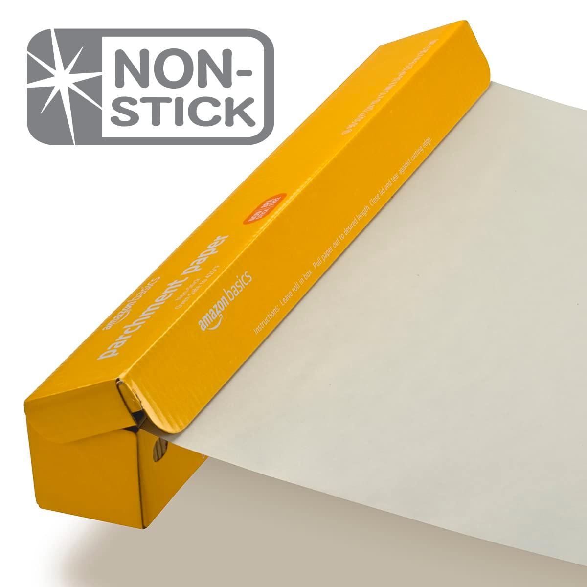 Amazon Basics Parchment Paper for Baking, Non-Stick, 90 Sq Ft Roll, 1 Pack - Image 4