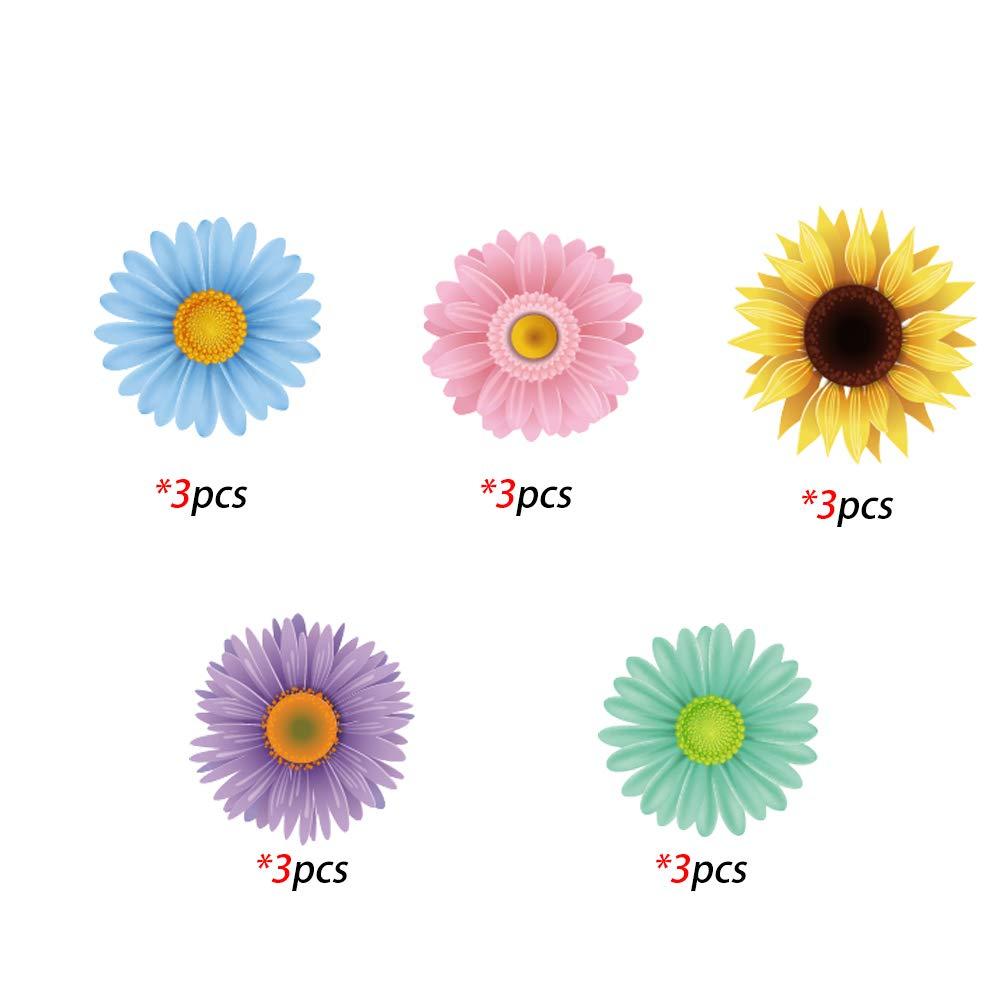 30Ct Summer Spring Sun Flower Hanging Swirl Decorations,Themed Birthday Party,Party Supplies,Ceiling Decorations for Girls,Boys,Kids, Bedroom,Classroom,Baby Shower - Image 4