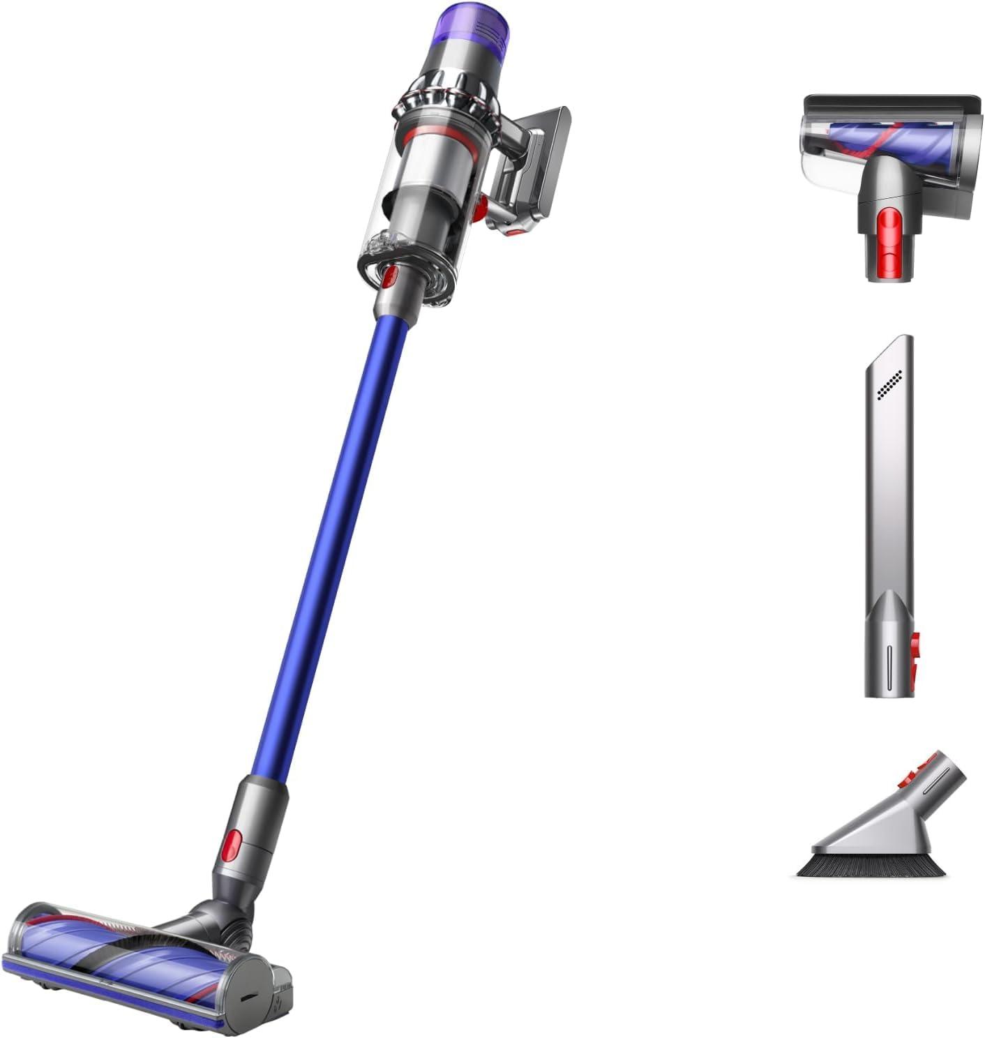 Dyson V11 Origin Cordless Vacuum, Nickel/Blue (Renewed)