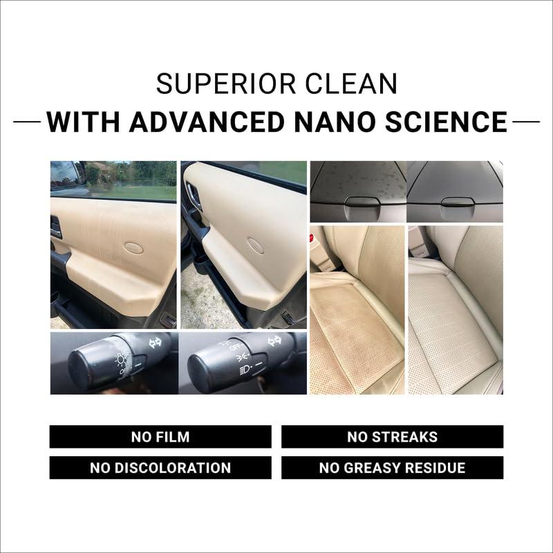 CAR GUYS Super Cleaner | Effective Car Interior Cleaner | Leather Car Seat Cleaner | Stain Remover for Carpet, Upholstery, Fabric, and Much More! | 18 Oz Kit with Microfiber Towel - Image 5