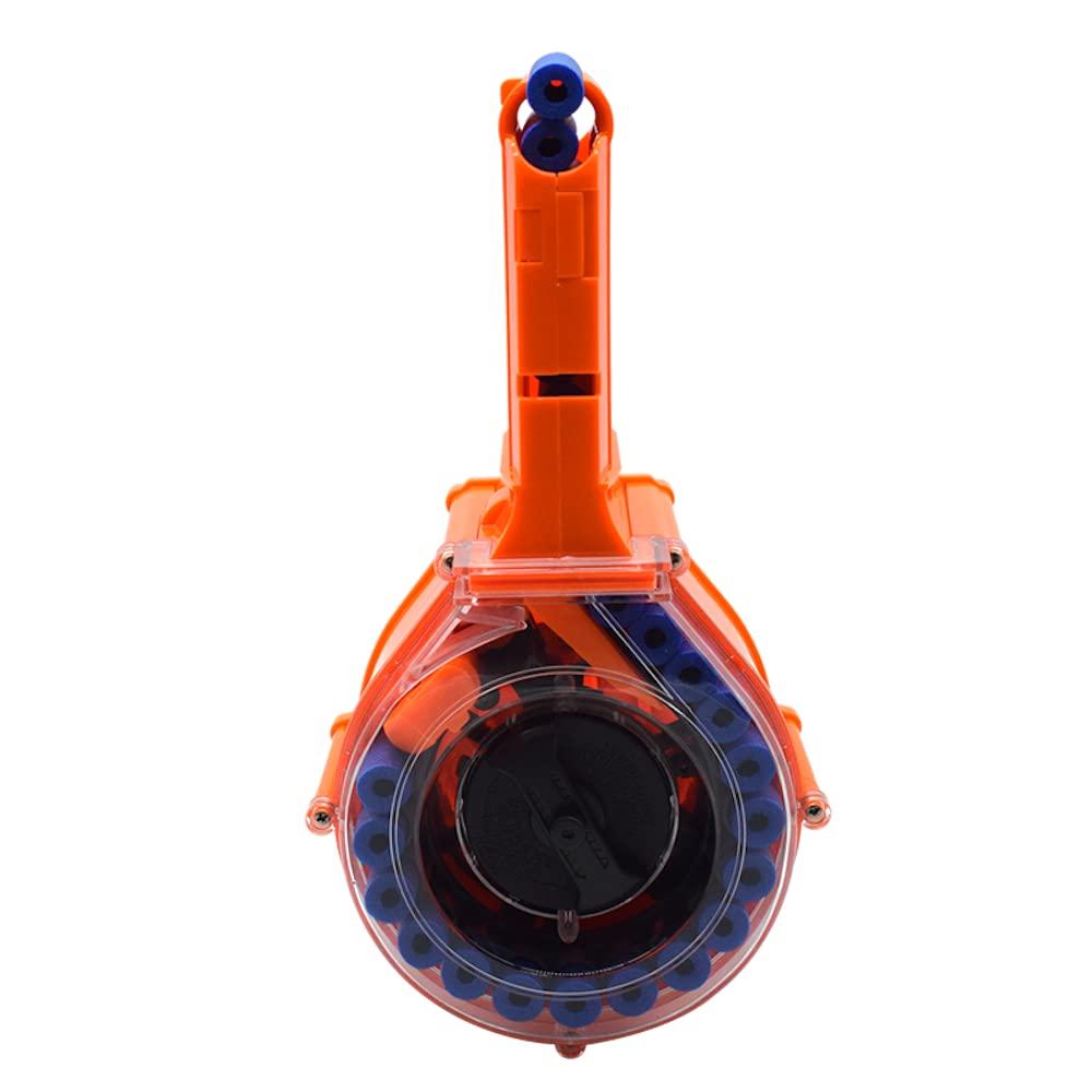 25 Round Drum Magazine for Nerf N-Strike Elite Series with 30 Refill Darts - Image 4