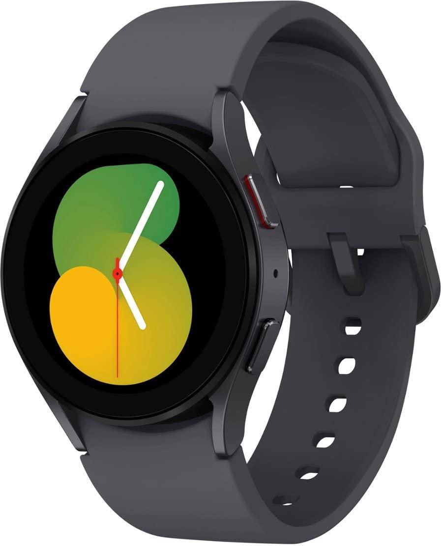 SAMSUNG Galaxy Watch 5 40mm Bluetooth Smartwatch w/Body, Health, Fitness and Sleep Tracker, Improved Battery, Sapphire Crystal Glass, Enhanced GPS Tracking, US Version, Gray (Renewed) - Image 3